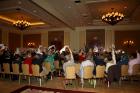 Weekend guests received a white handkerchief so they could do the traditional "Chautauqua Salute" 